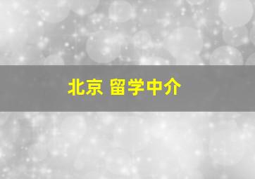 北京 留学中介